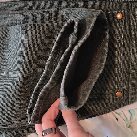 Vintage Wrangler High Rise Green Jeans - Picture 9 of 9